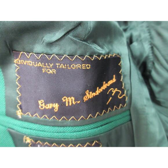 VINTAGE Merrill Lynch 1984 Bull Logo Button Blazer Sport Coat GARY SINDERBRAND - Picture 7 of 16